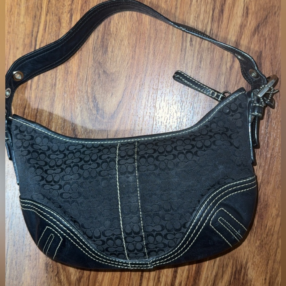 Coach mini black hobo‼️‼️SOLD‼️‼️ - Picture 10 of 10